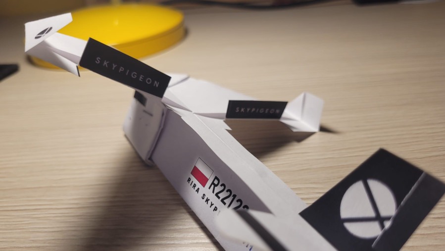 FlyRIRA Skypigeon - rekreacyjny model samolotu